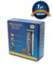 Traş Makinesi Gold Silver GS-110 Saç Sakal Kesme Makinesi - 1