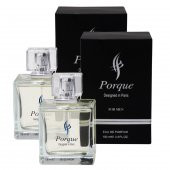 PORQUE EAU DE PARFÜM 100 ML 2'li SET Erkeklere Özel Koku - 1