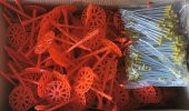 135 MM ÇELİK ÇİVİLİ PLASTİK DÜBEL - 1