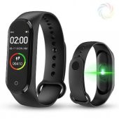 POLYGOLD PD-M4 Bluetooth Akıllı Bileklik Dokunmatik Spor Saati - 1