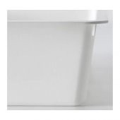 IKEA Bıllıngen Düzenleyici Çekmece Raf Düzenleyici Beyaz 33 x 17 cm - 4