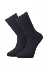 6'lı Erkek  Düz Bambu Çorap 4440-A6 - 3