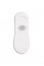 6lı Kadın Düz  Bambu Kaymaz Babet Çorap 3427-A6 - 1