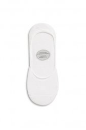 6lı Kadın Düz  Bambu Kaymaz Babet Çorap 3427-A6 - 7