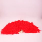 69 Cm Tüy Süsleme Yelpaze - 1