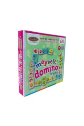 Zeka ve Dikkat Geliştiren Oyunlar I Meyveler Domino +4 Yaş - 4