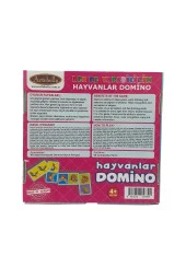 Zeka ve Dikkat Geliştiren Oyunlar I Hayvanlar Domino +4 Yaş - 6