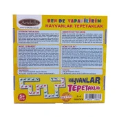 Zeka ve Dikkat Geliştiren Oyunlar I Tepetaklak Hayvanlar +5 Yaş - 3