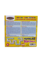 Zeka ve Dikkat Geliştiren Oyunlar I Tepetaklak Hayvanlar +5 Yaş - 6