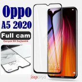 Oppo A5 2020 Kenarları Kırılmaya Dayanıklı Cam Ekran Koruyucu - 1