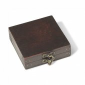 Leuchtturm Rustika Ahşap Madeni Para Saklama Kutusu (Quadrum Kare Kapsüller için) - 2