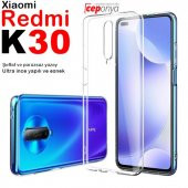 Xiaomi Redmi K30 İnce Esnek Sararmaz Şeffaf Süper Silikon Kılıf - 1