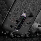 Xiaom Redmi K30 Deri Desenli Kamera Korumalı Silikon Kılıf - 7