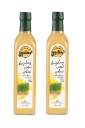 Yedier Buğday Çimi Sirkesi Doğal Fermente 2 x 500 ml - 1