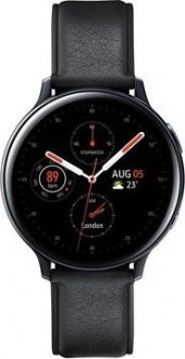 Samsung Galaxy Watch Active2 44mm Paslanmaz Çelik Siyah-SM-R820NSKATUR - 1