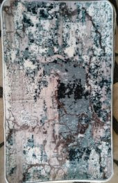 60 x 100cm Kaymaz Tabanlı Paspas, evinizin her yerinde, dekoratif, overloklu, - 2