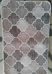 60 x 100cm Kaymaz Tabanlı Paspas, evinizin her yerinde, dekoratif, overloklu, - 3