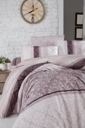 Aura 180x200 cm Çarşafı Lastikli Battal Nevresim Takımı - 3