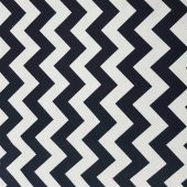 Zeren Home Zigzag Desen Dertsiz Mutfak Masa Örtüsü Siyah-Beyaz 160cm x 200cm - 1