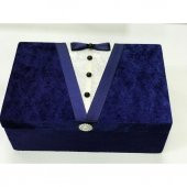 Çeyizlik Kadife Damat Traş Sandığı - 3