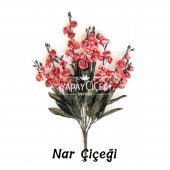 Yapay Büyük Kayısı Çiçeği Demeti 50 cm 5 Renk - 6
