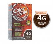 Color Soin Saç Boyası 4G - Golden Chestnut - 1