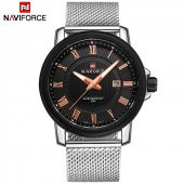 NaviForce Nf9038 Erkek Kol Saati Gümüş Sade Spor Tasarım Saat - 2