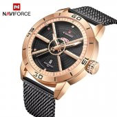 NaviForce NF9155 Erkek Kol Saati Sekio Mekanizma Lüks Hasır Saat - 1