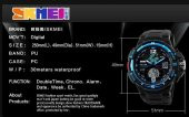 Skmei 1148 Erkek Kol Saati Analog Dijital Spor Saat - 11
