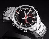 Skmei Erkek Kol Saati Spor Şık ve Sade Tasarım Gümüş Çelik Saat - 5