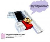 Gümüş Lüks Avusturya Kristali Bayan Kristal Gümüş Kolye - 4