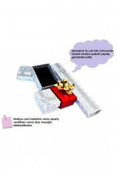 Anne Bebek El Kolye Kalp Tasarımlı Annelere Özel Hediye - 6