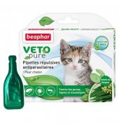 Beaphar Veto Pure Bio Spot On Yavru Kedi Pire Kene Damlası - 1