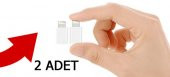 Apple iPhone Micro Usb Çevirici Dönüştürücü Adaptör 8 Pin Data Kablo Şarj Adaptörü Çevirme Aparatı - 3