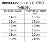 Pandora Model Taşlı 19cm Bayan Bileklik-Gümüş Renk - 3
