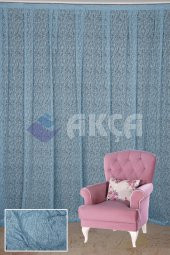 ÖRÜMCEK TÜL Hazır Düğmeleri Dikilmiş Salon Perde 1.Sınıf 300x260 - 1
