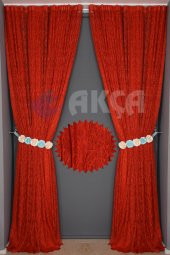 ÖRÜMCEK TÜL Hazır Düğmeleri Dikilmiş Salon Perde 1.Sınıf 300x260 - 11