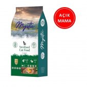 Mystic Az Tahıllı Kısırlaştırılmış Somonlu Kedi Maması 1 Kg Açık - 1