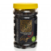 Rezen 1500 CC Gemlik Doğal Kurutulmuş Tuzsuz Siyah Zeytin - Net Miktar 850 g Rezen ZeytinBürüt Ağırlık 932 - 1