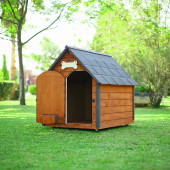Mandu Isı Yalıtımlı Ahşap Köpek Kulübesi (Xlarge) - 3