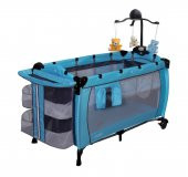 Holmer Kids Eurostyle Dönenceli (MP3 Çalar) Oyun Parkı Park Yatak - 2