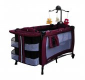 Holmer Kids Eurostyle Dönenceli (MP3 Çalar) Oyun Parkı Park Yatak - 1