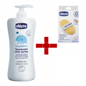 Chicco Göz Yakmayan 750 ML Şampuan+Sünger Banyo Eldiveni Hediyeli - 1