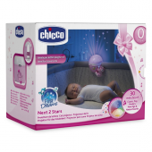 Chicco Next to Stars Beşik Projektörü Pembe - 3