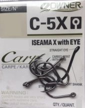 Owner 53269 C-5X iseama X Black Chrome Sazan İğnesi - 1