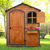 MANDU Ahşap Bahçe Deposu (Depolama Evi) - 4