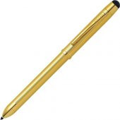 Cross Tech3 Krom Multifonksiyon & Stylus Kalem 23Kt Altın Kaplama At0090-12 - 1