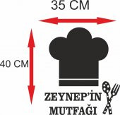 Kişiye Özel Ahşap Mutfak Dekoratif Duvar Süsü - 2
