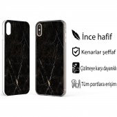 General Mobile GM 5 Plus Kılıf Mermer Baskılı Silikon No 8 - 1