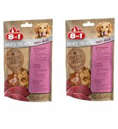 8in1 Freeze Doğal Ördekli Köpek Ödülü 50gr x 2 Adet - 1